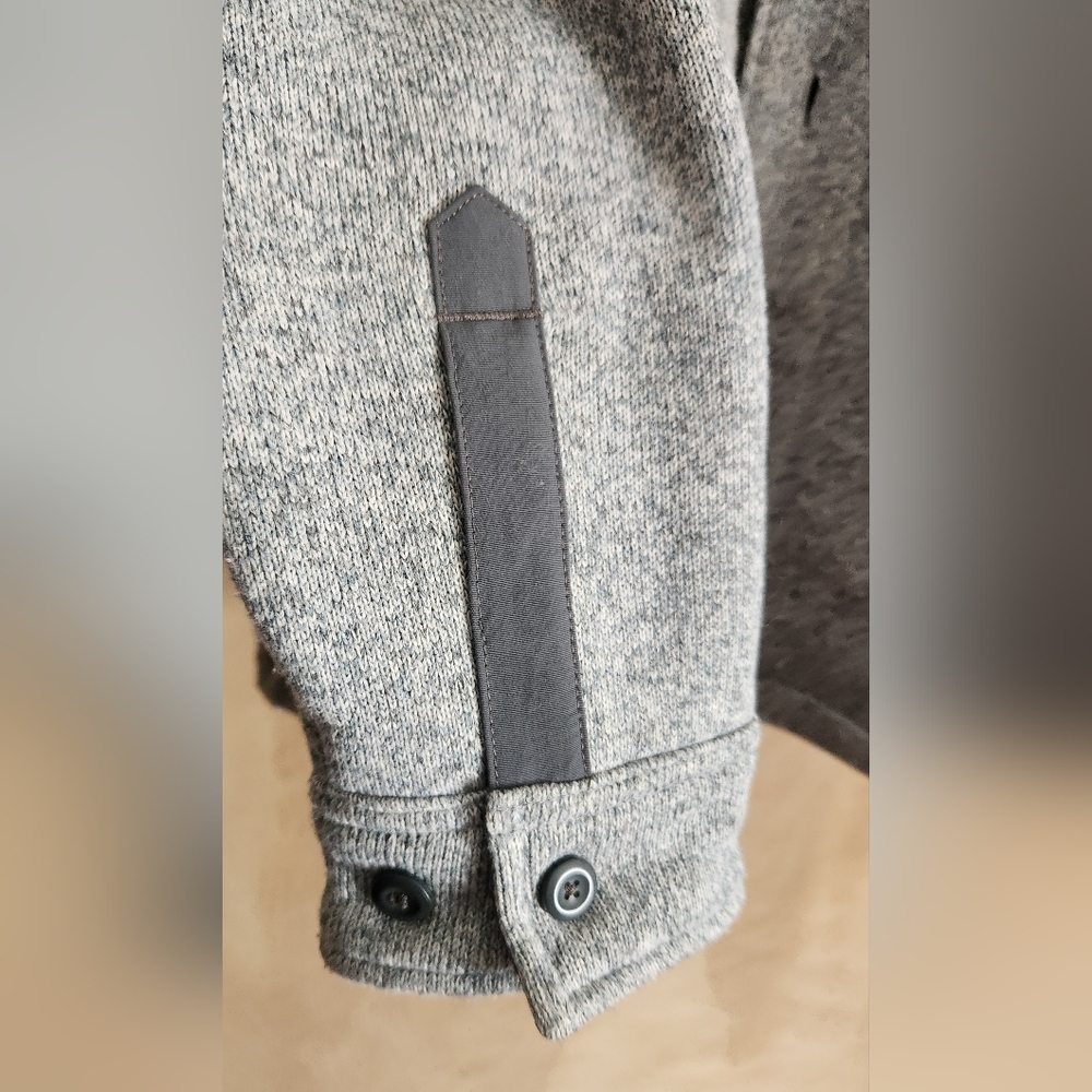 Patagonia Men's Fleece Gray Shirt Jacket - Picture 3 of 3
